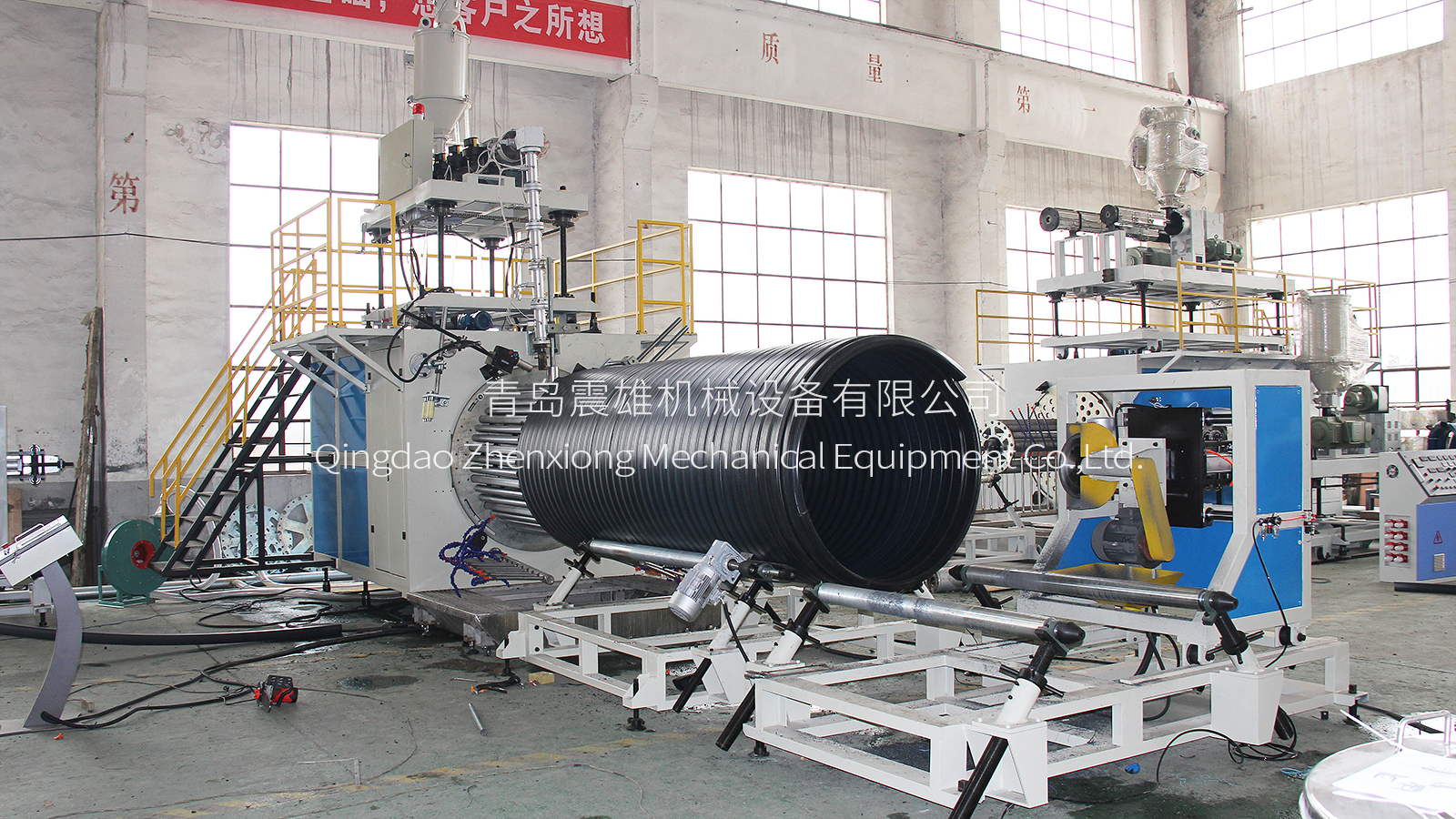 HDPE large diameter Krah tube production line